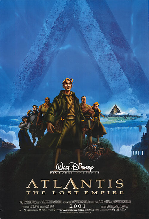 Atlantis: The Lost Empire movie poster